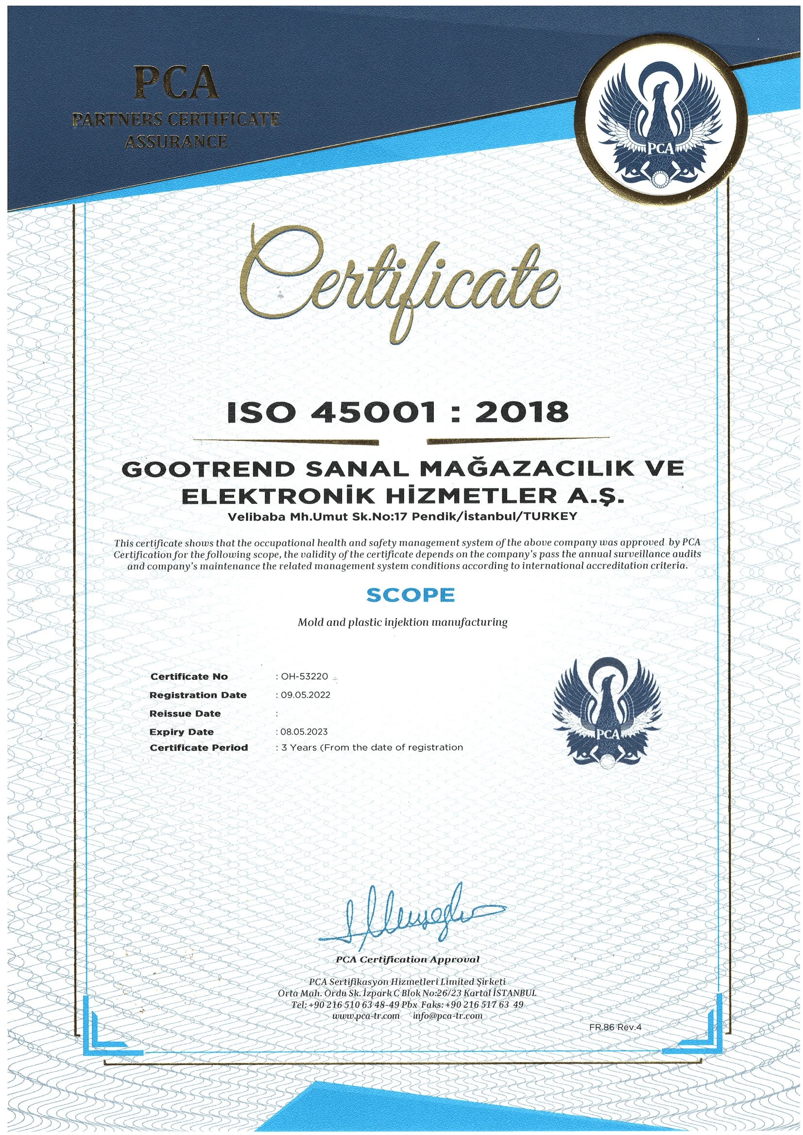 ISO 45001:2018