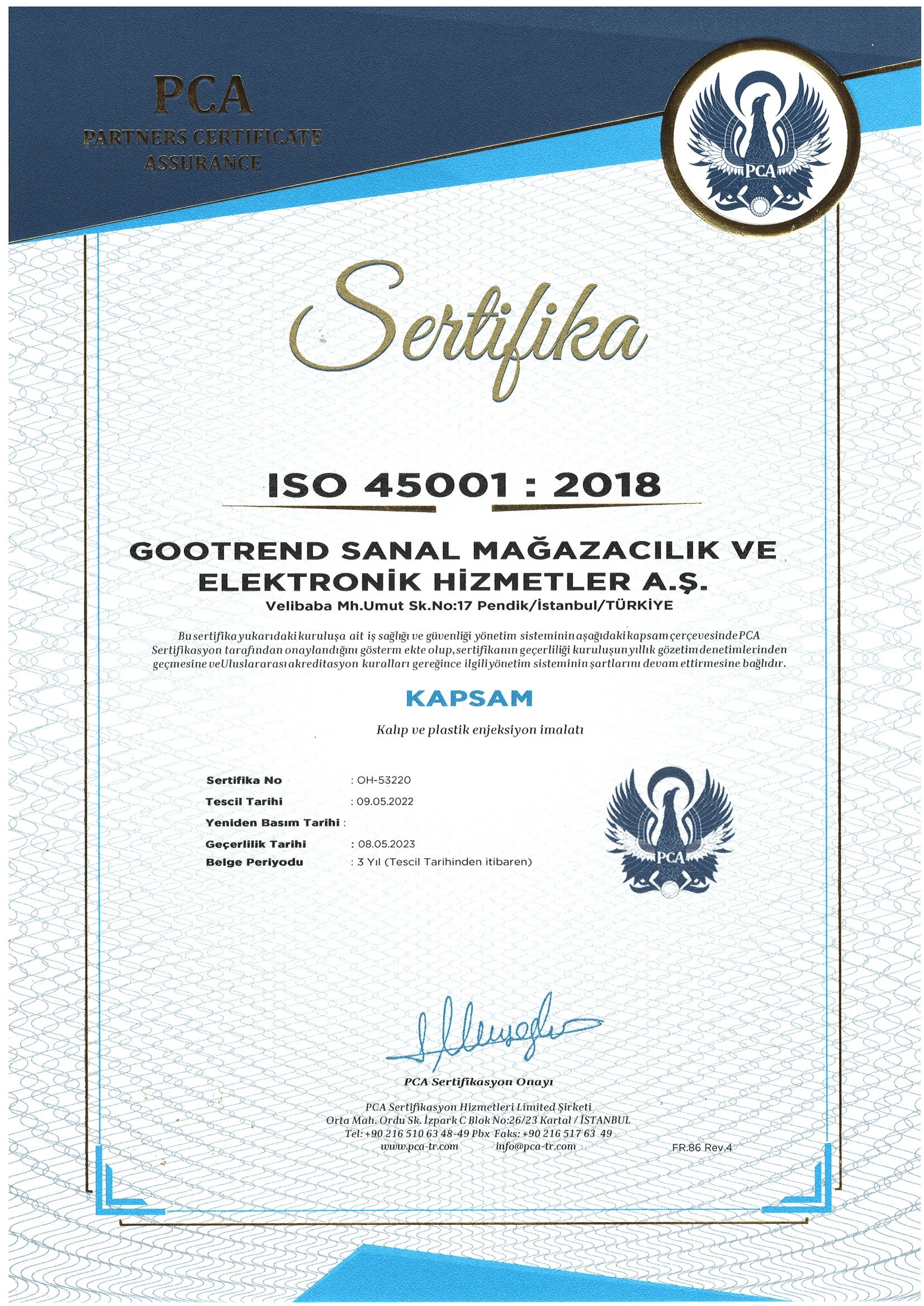 ISO 45001:2018