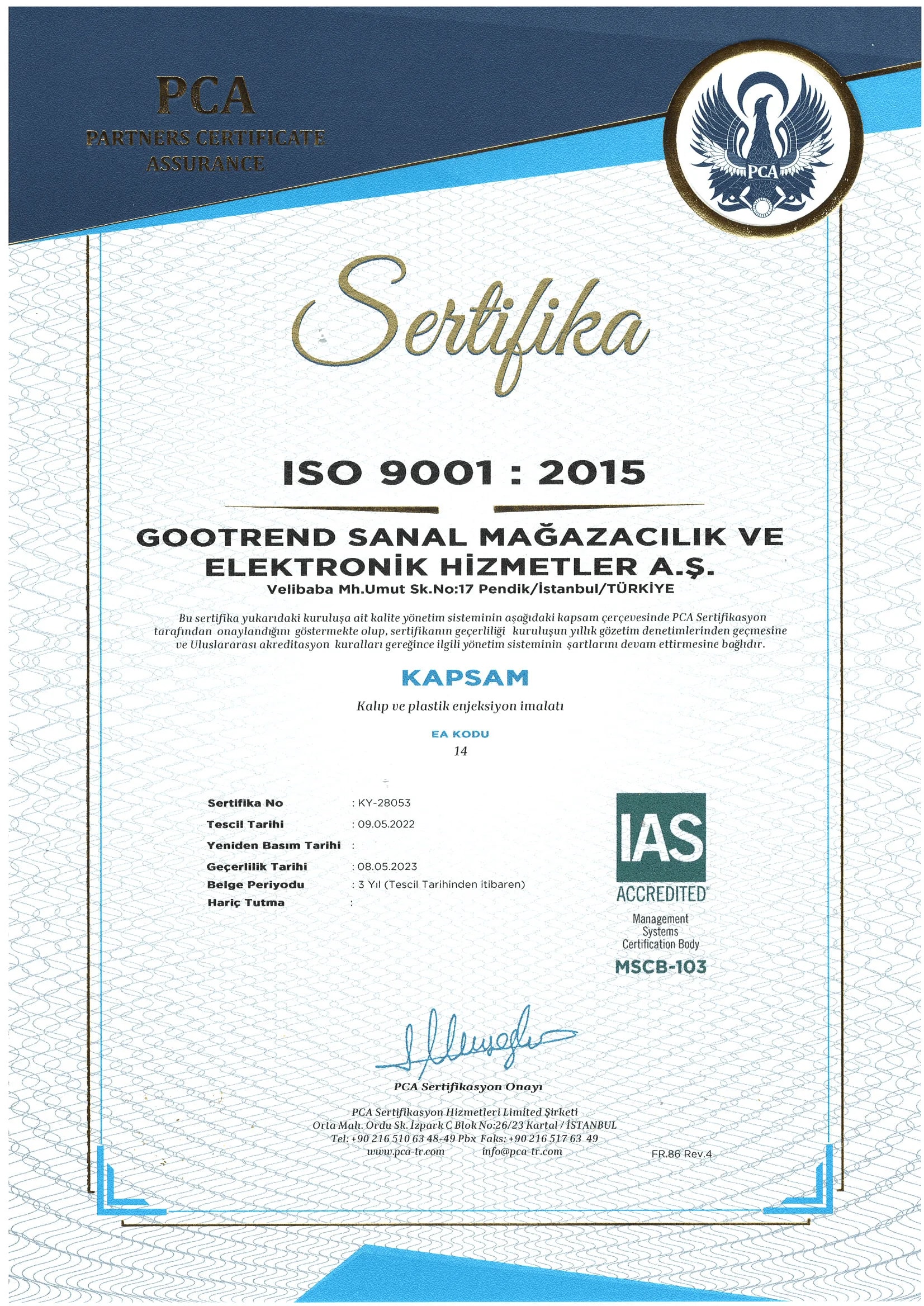 ISO 9001:2015